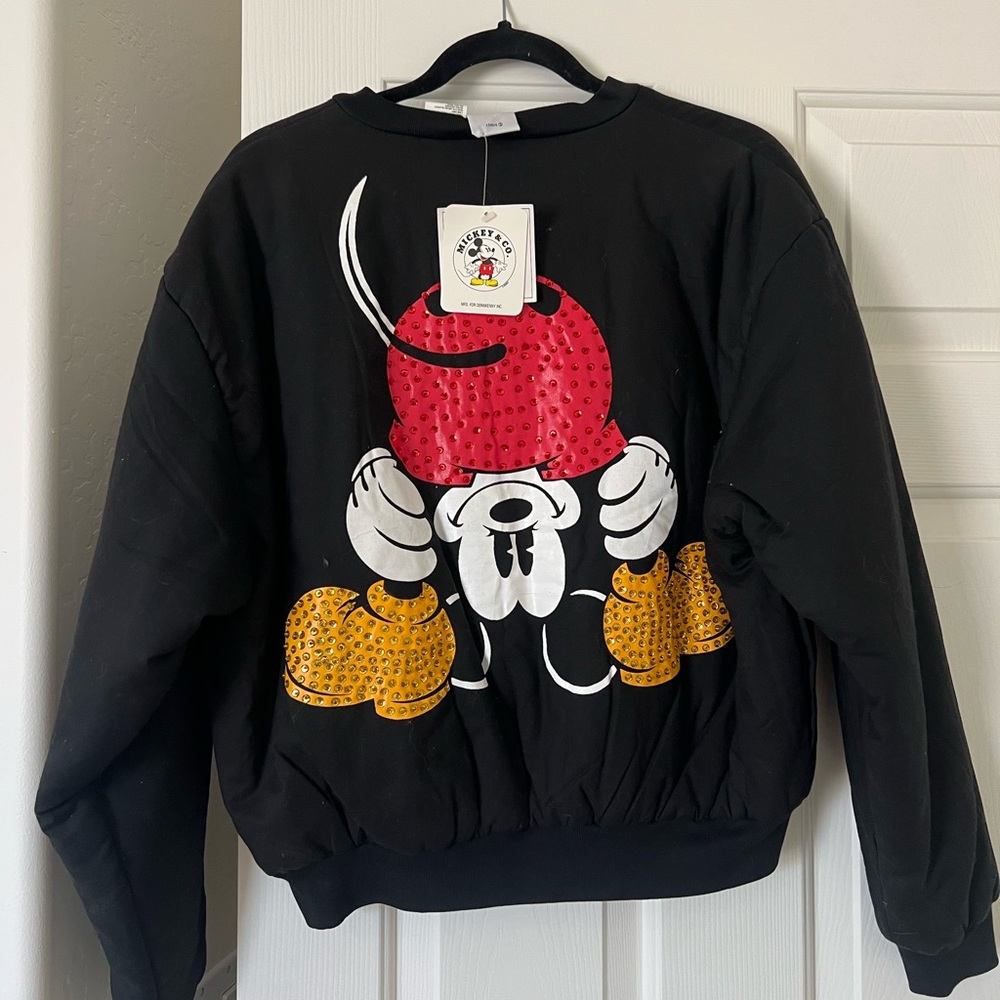 Vintage Mickey & Co bomber jacket - Sequin Mickey Mouse Disney Jacket